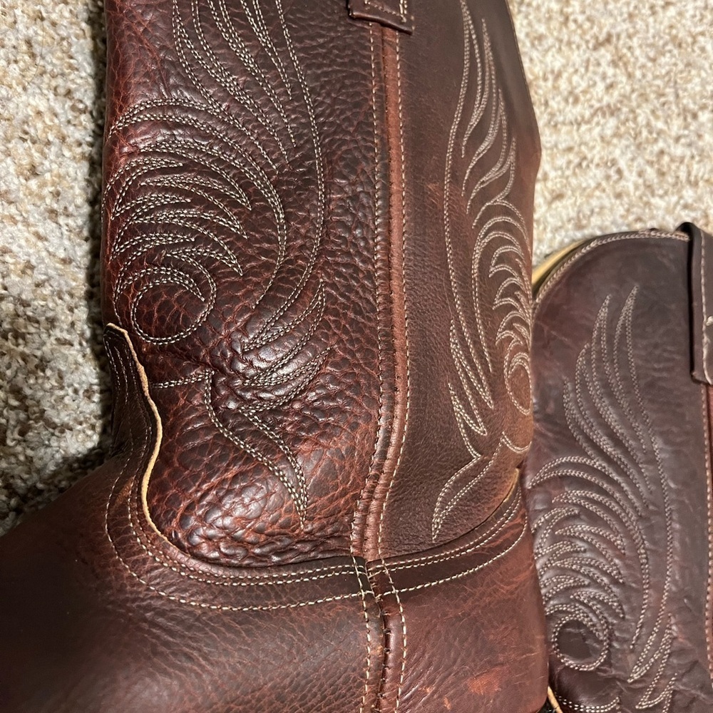 Women’s Dan Post Rich Brown Western Boots - Picture 6 of 13